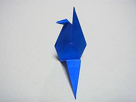 鶴の折り紙