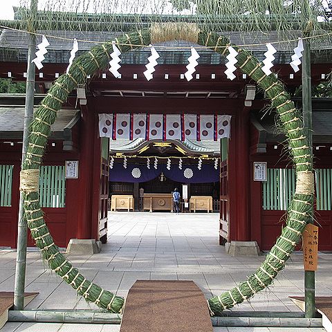 チガヤ、茅の輪（ちのわ）