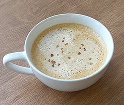 マカダミアナッツのカフェオレ