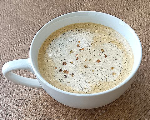 マカダミアナッツのカフェオレ