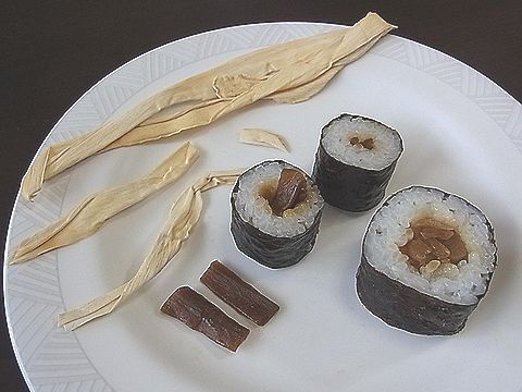 ユウガオ、カンピョウ巻き