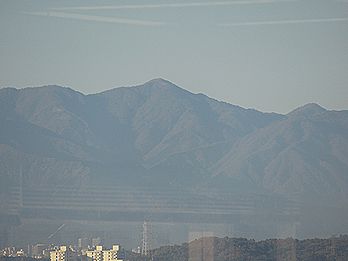蛭ヶ岳(1673m)、檜洞丸(1601m)あたり