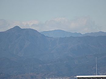 大岳山(1267m)、御岳(みたけ)山(929m)