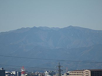 川苔山(1363m)、蕎麦粒山(1473m)