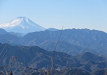 富士山、今倉山(1470m)